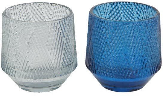 Świecznik na tealight niebieski