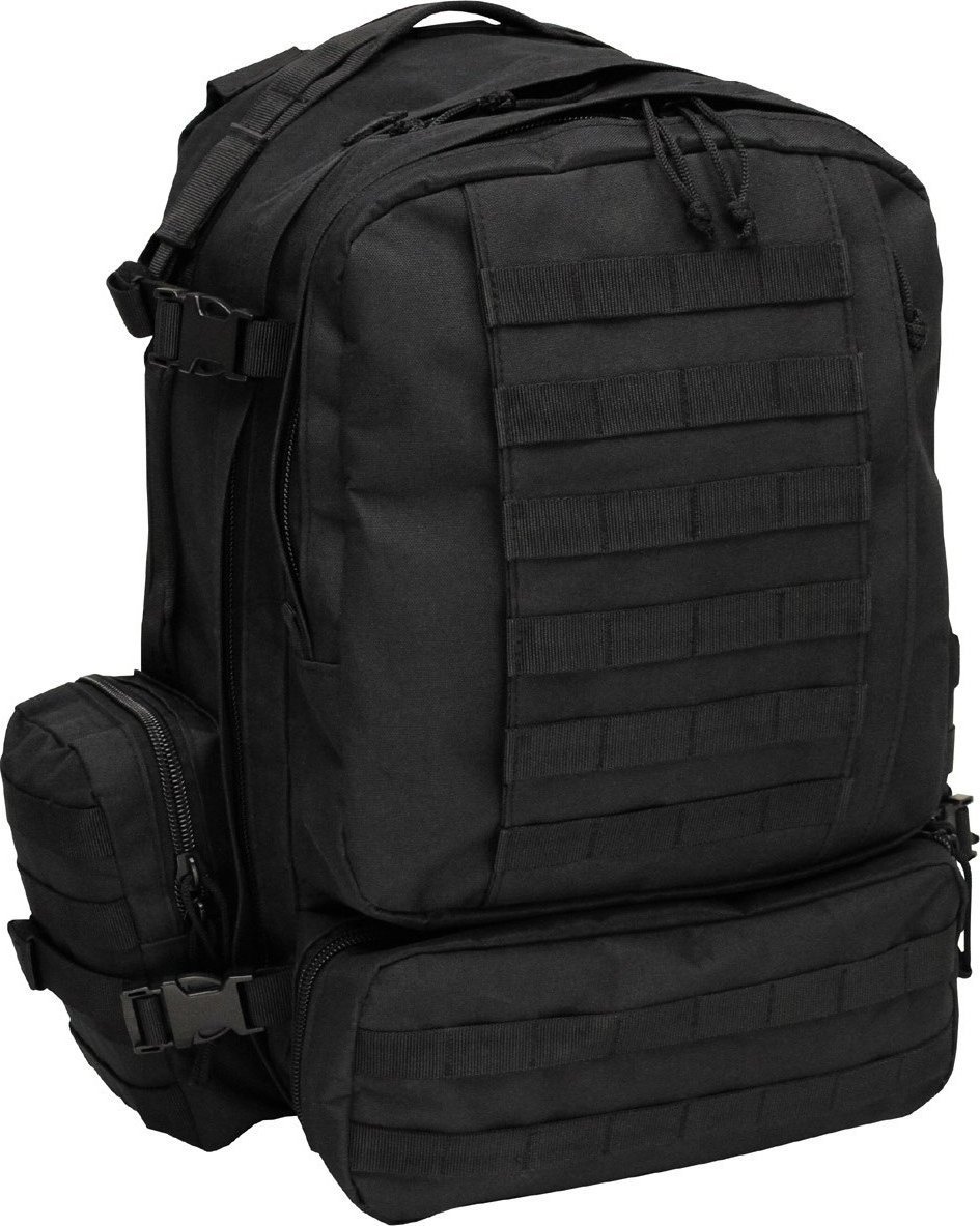 Plecak turystyczny MFH Plecak "Tactical-Modular 45 L" czarny
