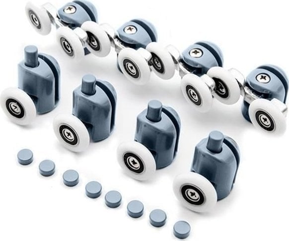 Ikonka Kółka do kabiny prysznicowej 8 szt. KK9646