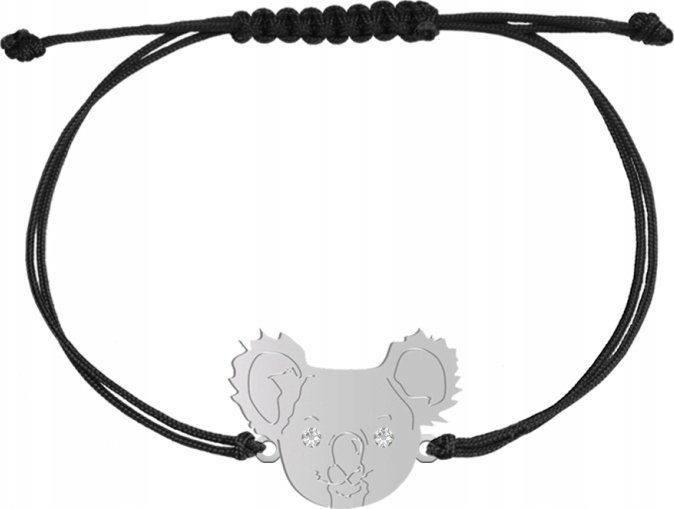 Radziszewska Jewellery Srebrna Bransoletka MIŚ KOALA DEDYKACJA GRATIS
