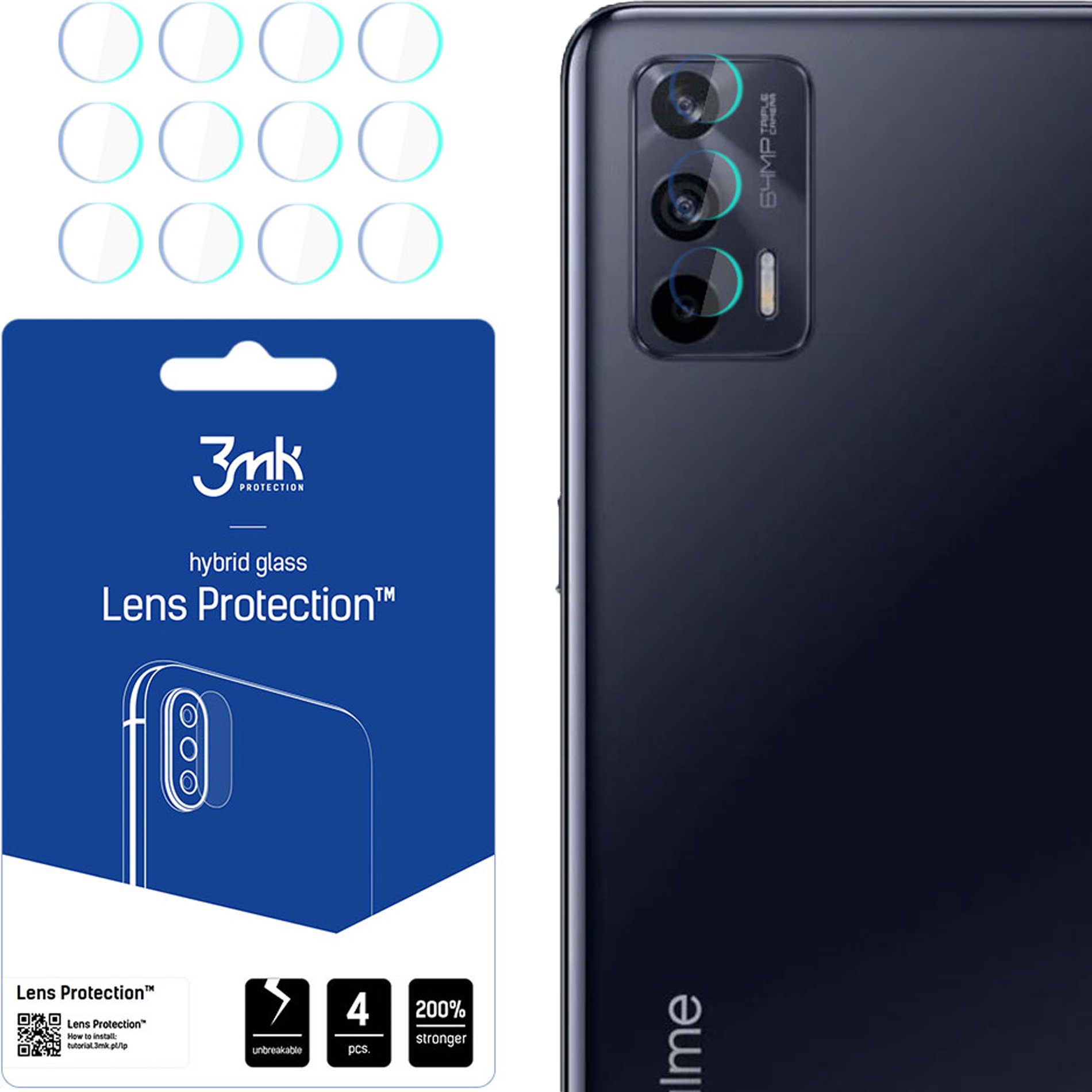 REALME GT NEO 2T 5G - 3MK LENS PROTECTION