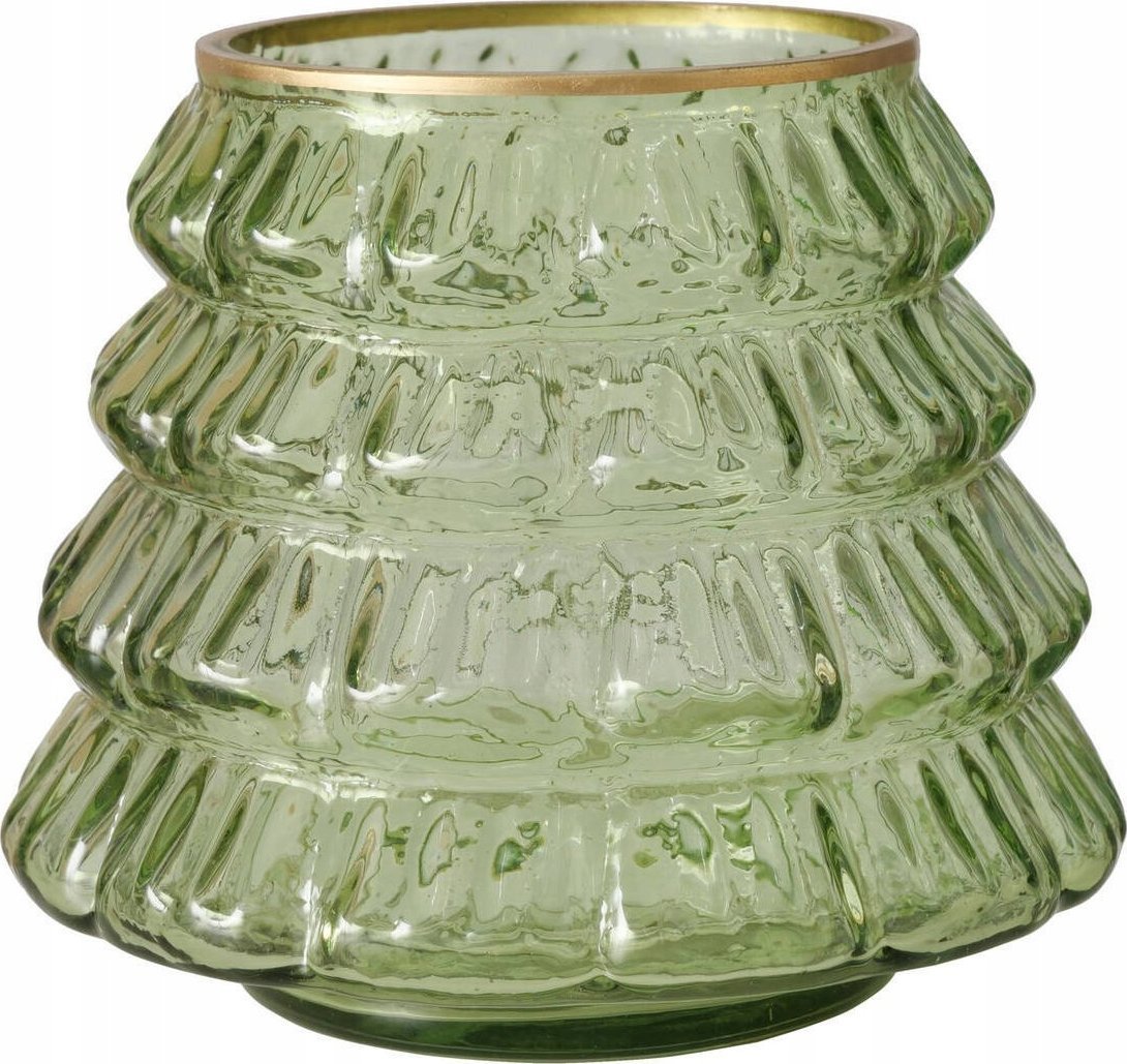 Boltze Szklana osłonka na świeczkę TIWA, wys. 11,5 cm