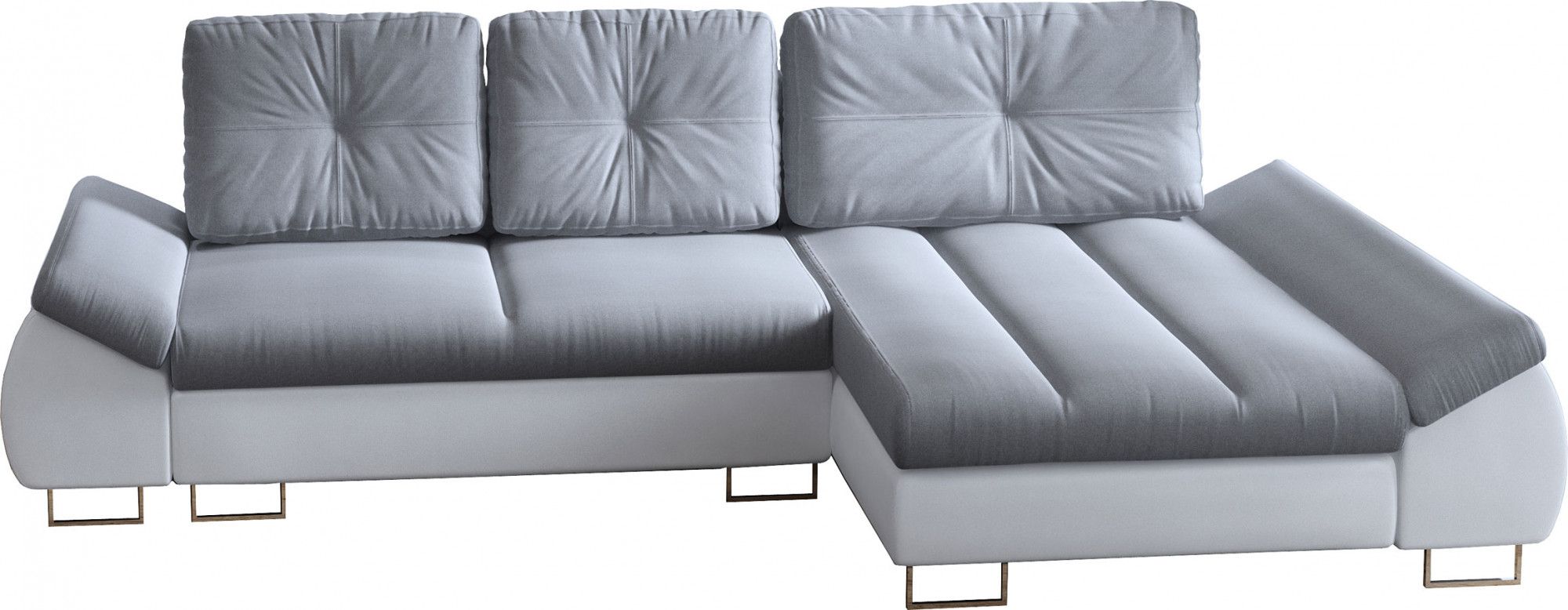 Elior Rozkładana kanapa narożna - Epilos 45 kolorów