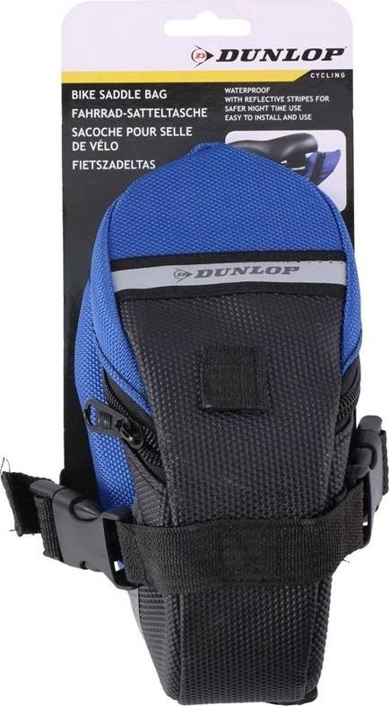 Dunlop Dunlop - Torba / sakwa rowerowa pod siodełko (Niebieski)