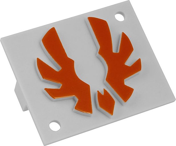 BitFenix Logo dla Shinobi Midi-Tower pomarańczowe (BFC-SNB-150-OLOG-SP)