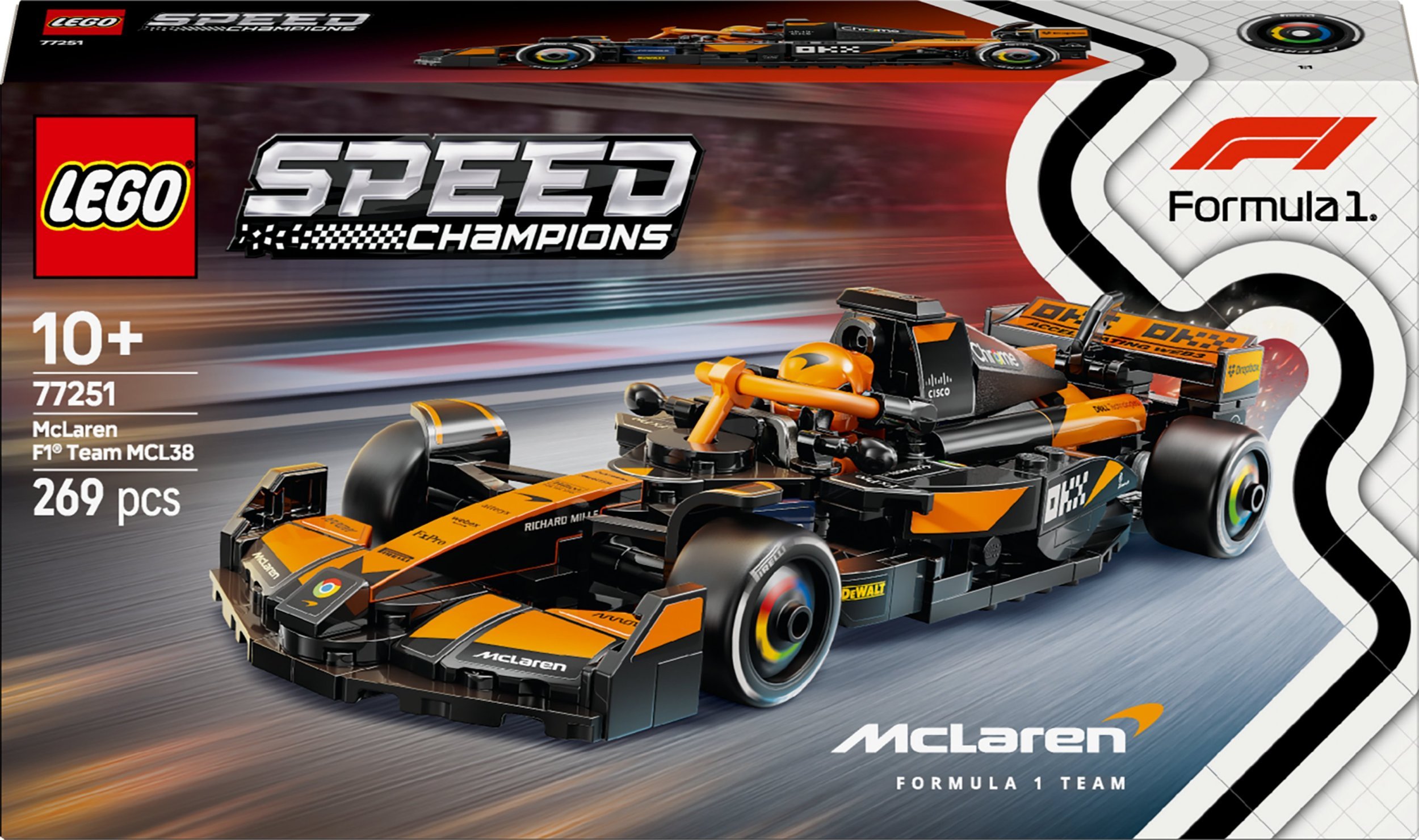 Speed champions Bolid F1® McLaren Team MCL38 (77251)