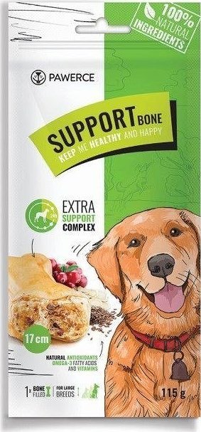 Carry Petfood Pawerce Support bone large breeds, 1szt/op 115g