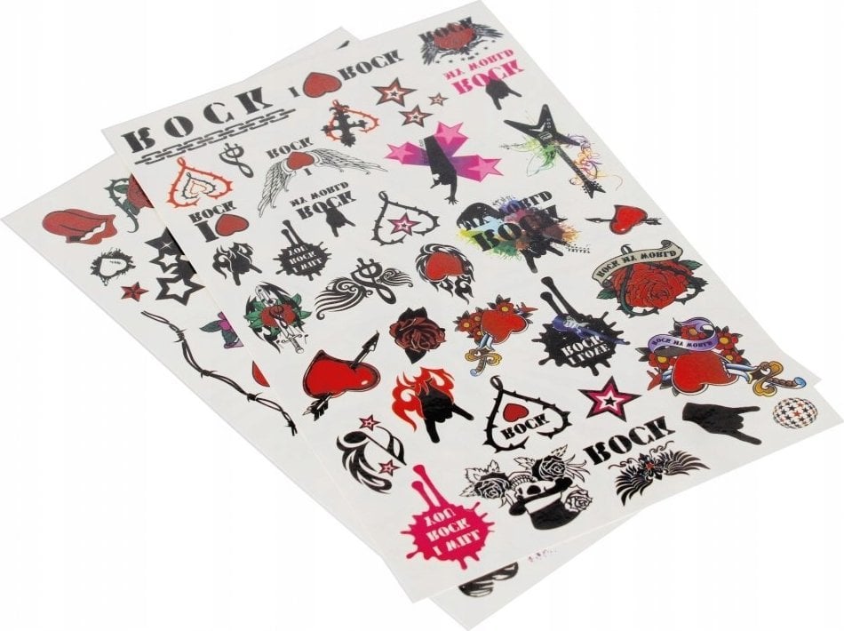 Mega Creative TATUAZ DZIEWCZYNKI 15X25 MIX MC DISP 36/432