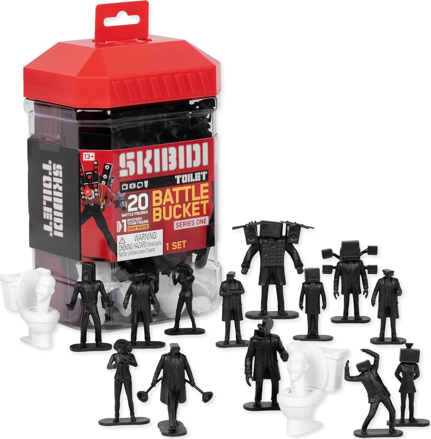 SKIBIDI TOILET Battle bucket set