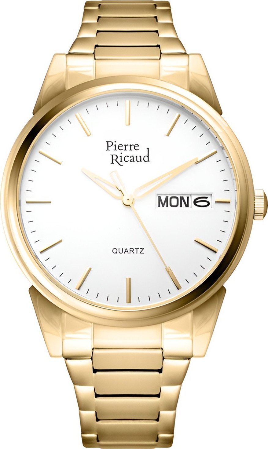 Zegarek Pierre Ricaud Zegarek męski Pierre Ricaud P91067.1113Q złoty
