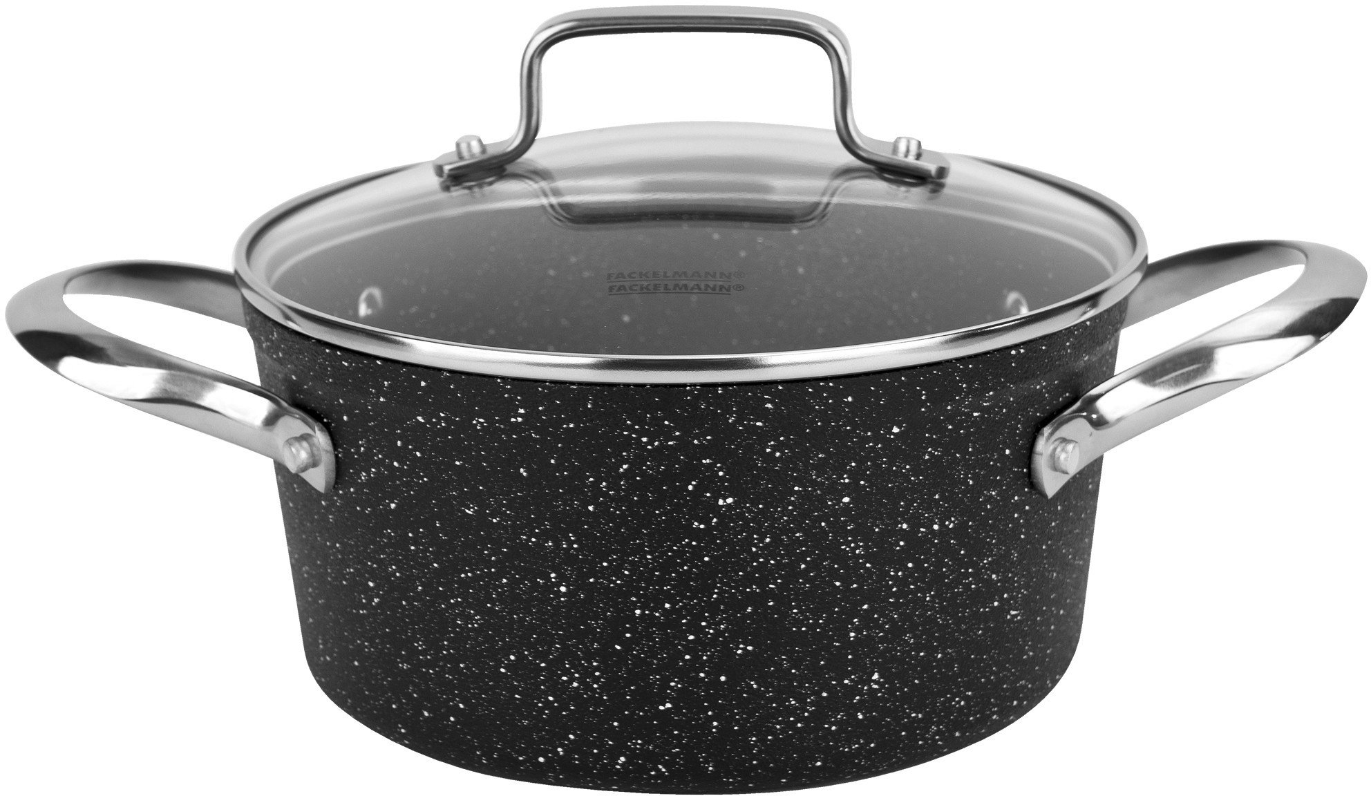 Garnek z pokrywką 20 cm na indukcję Alu Crossroad