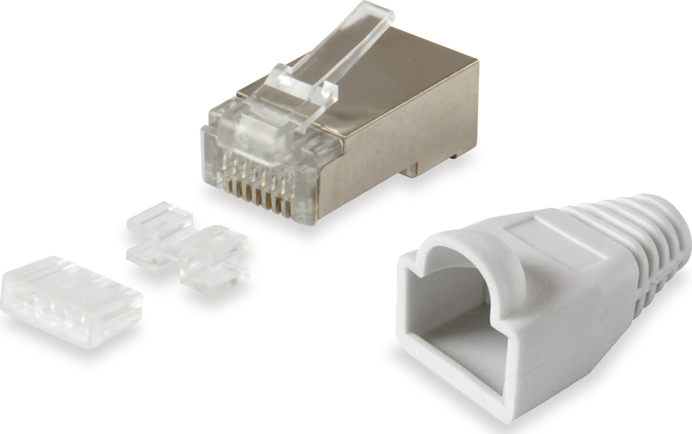 Equip Equip 121181 wtyczka RJ45 Srebrny