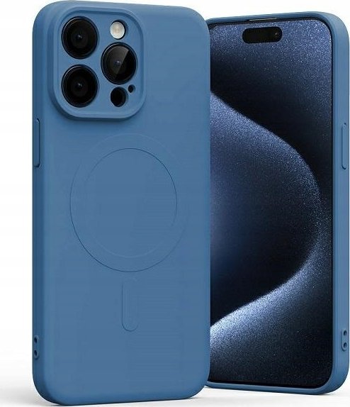 Mercury Mercury MagSafe Semi-Silicone iPhone 15 Pro Max 6,7" niebieski /blue