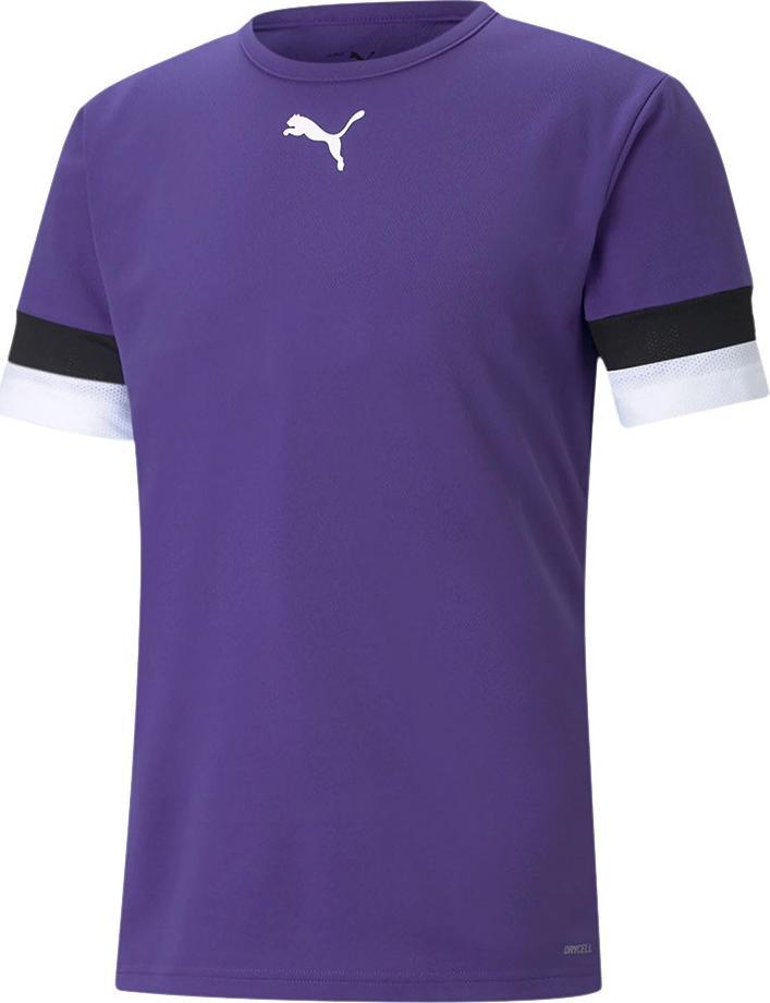 Puma Koszulka męska Puma teamRISE Jersey fioletowa 704932 10 : Rozmiar - M