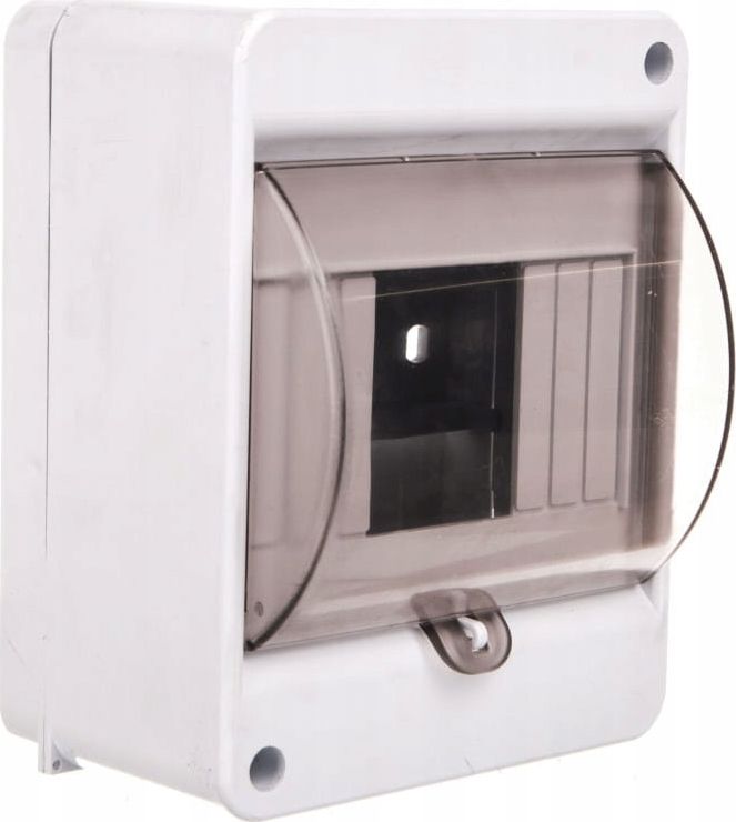 Incobex Rozdzielnica modułowa 1x5 natynkowa IP20 z klapką dymną i zaciskami S-5+N+PE (ENE-00350)