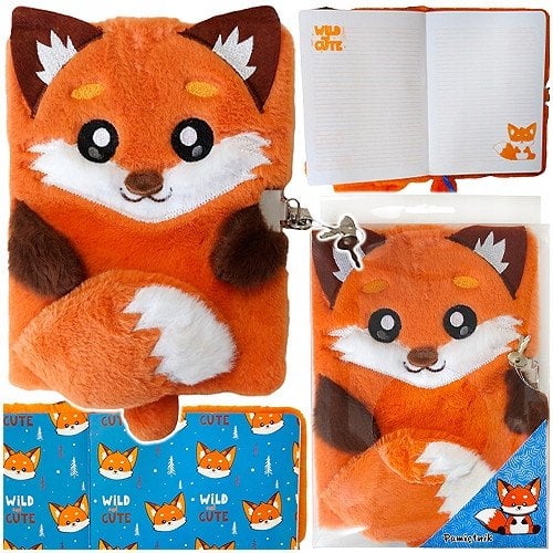 Pamiętnik z kłódką 3D włochacz A5 96k My Little Friend Foxy
