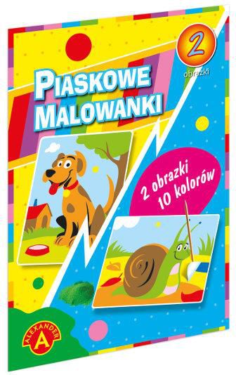 Alexander Piaskowa malowanka Pies Ślimak 400