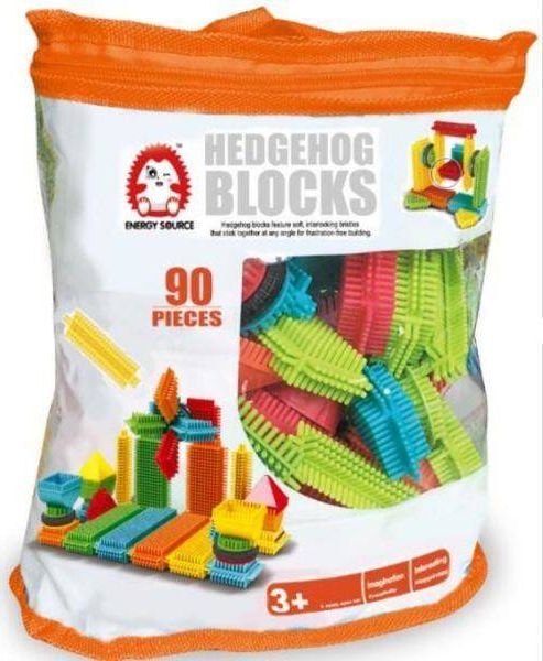 DK Klocki konstrukcyjne Wafle Jeżyki Grzebyki 90 el.