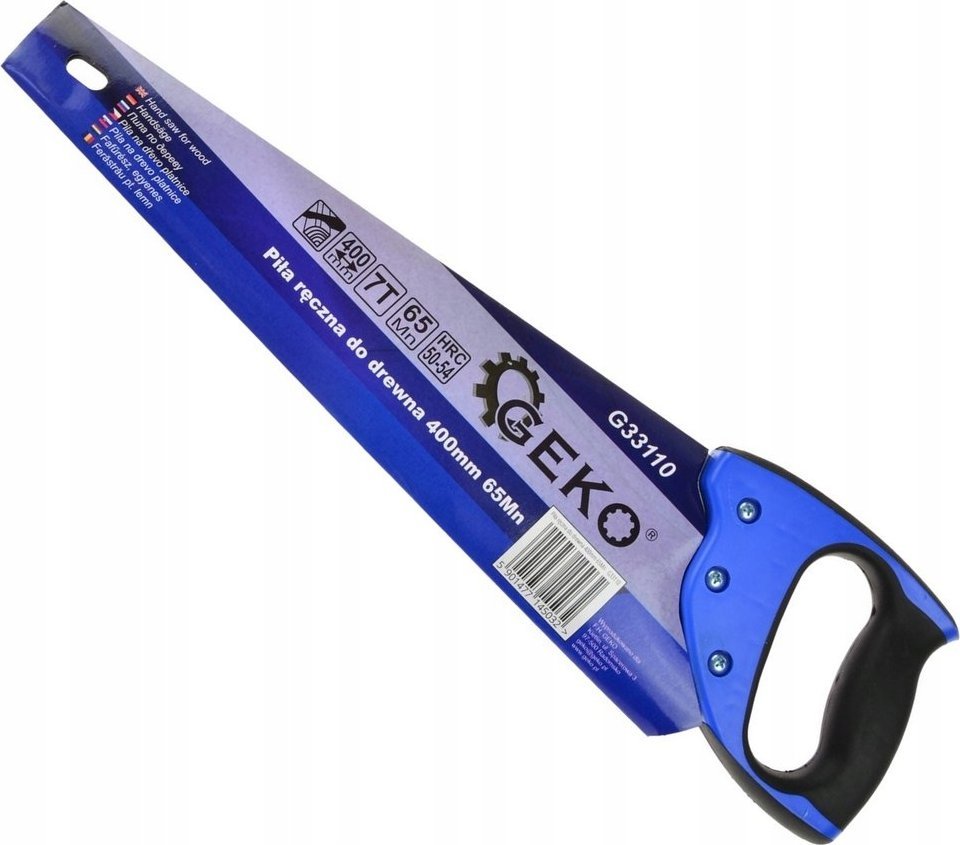 Geko Piła ręczna do drewna 400mm 65Mn (40)