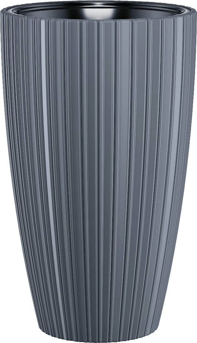 Form-Plastic Doniczka okrągła Mika Slim 30cm Donica + wkład dystansowy