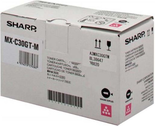 Toner Sharp MX-C30GT Magenta Oryginał (MX-C30GTM)