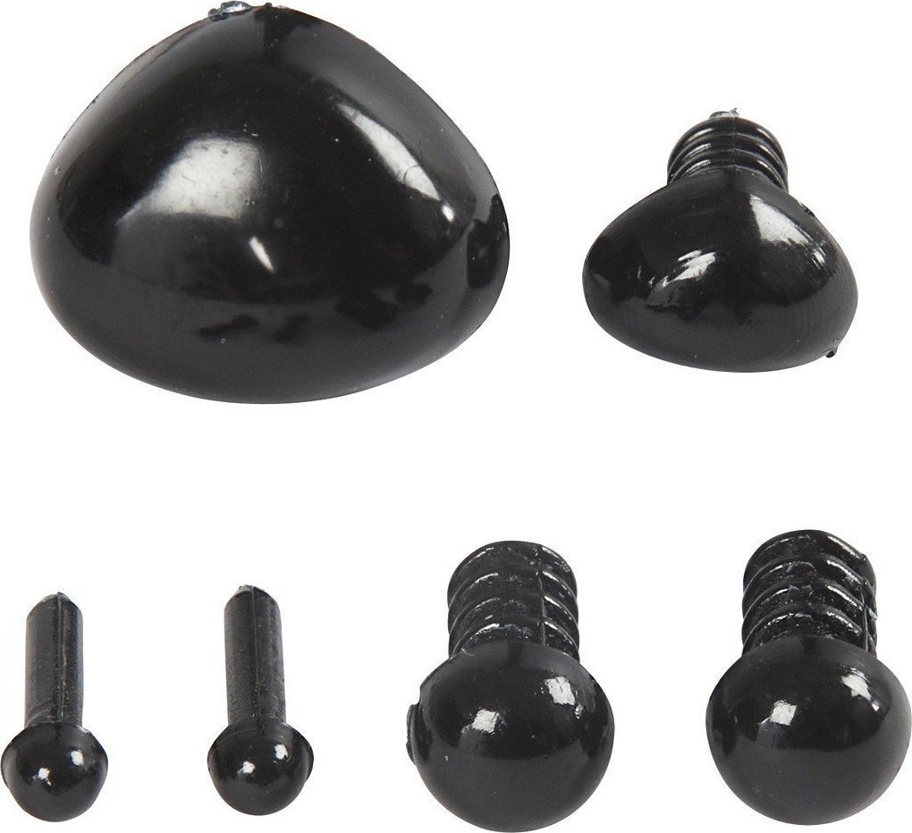 Oczka i Noski na sztyftach Czarne