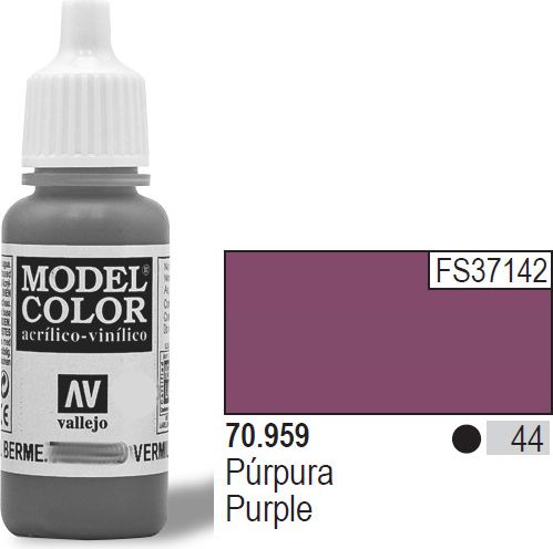 Vallejo Farba Nr44 Purple Matt 17ml - 70959