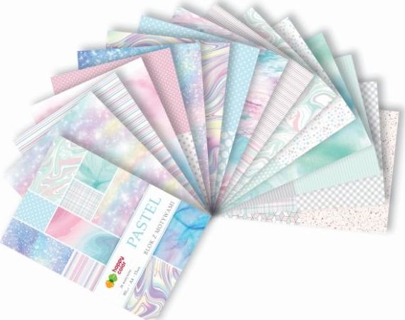 Happy Color Blok do kaligrafii A4 15k mix kolorów