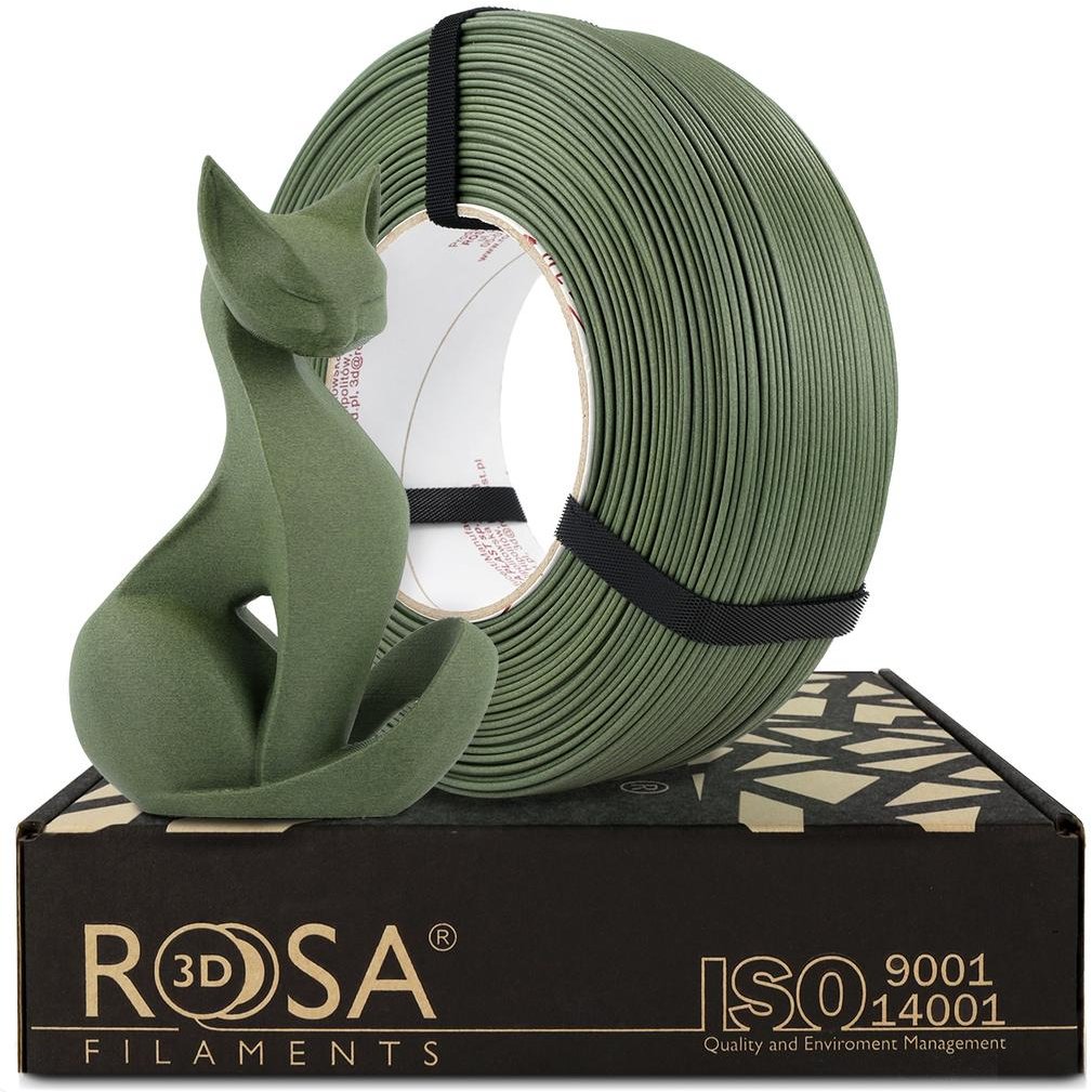 Filament Rosa3D Refill PLA-CF Matt Home Decor 1,75mm 1kg - Olive Green}