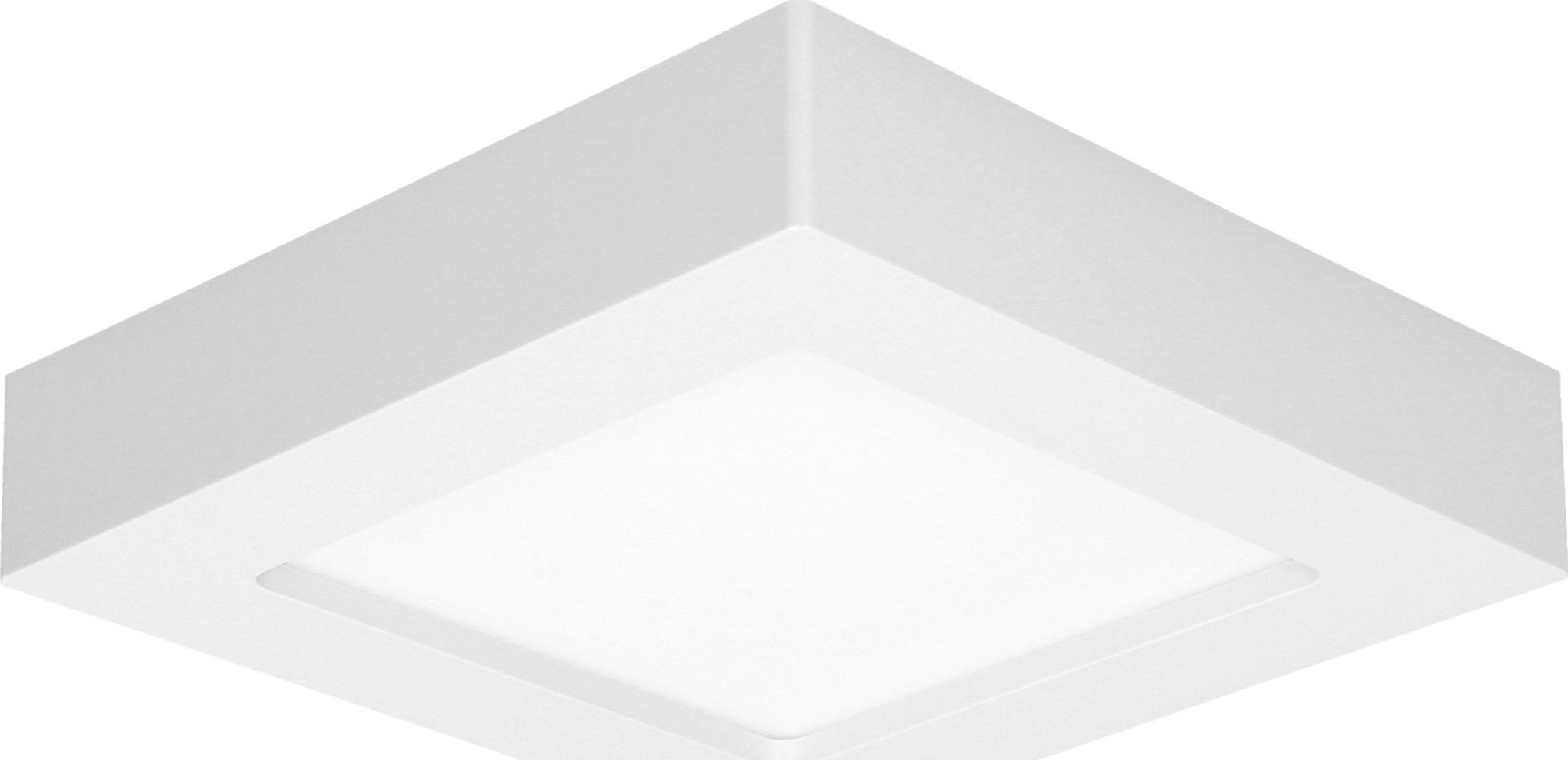 Orno LETI LED 12W, oprawa typu downlight, natynkowa, kwadratowa, 800lm, 3000K, biała, wbudowany zasilacz LED