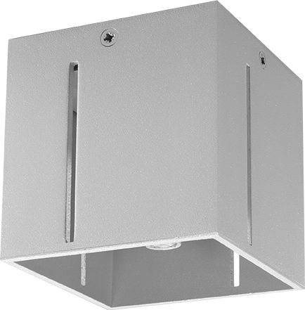 Lampa sufitowa Lumes Szary kwadratowy plafon sześcian - EX511-Pixan
