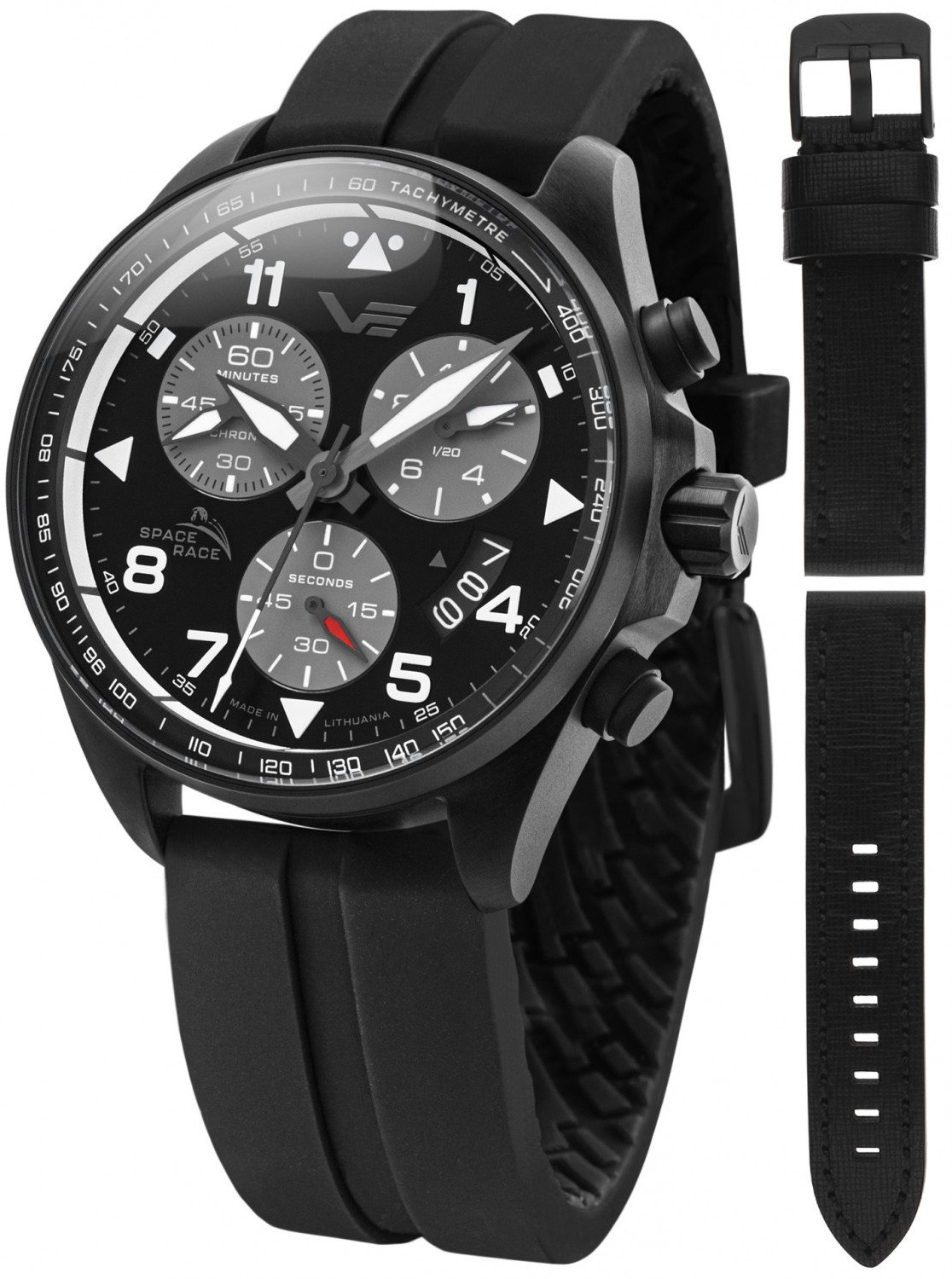 Zegarek męski Vostok Europe 6S30-325C744SB czarny