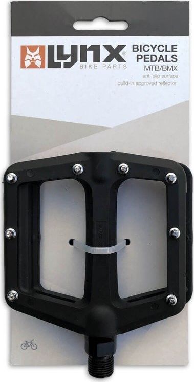 Lynx Pedały platformowe Lynx czarne Uniwersalny