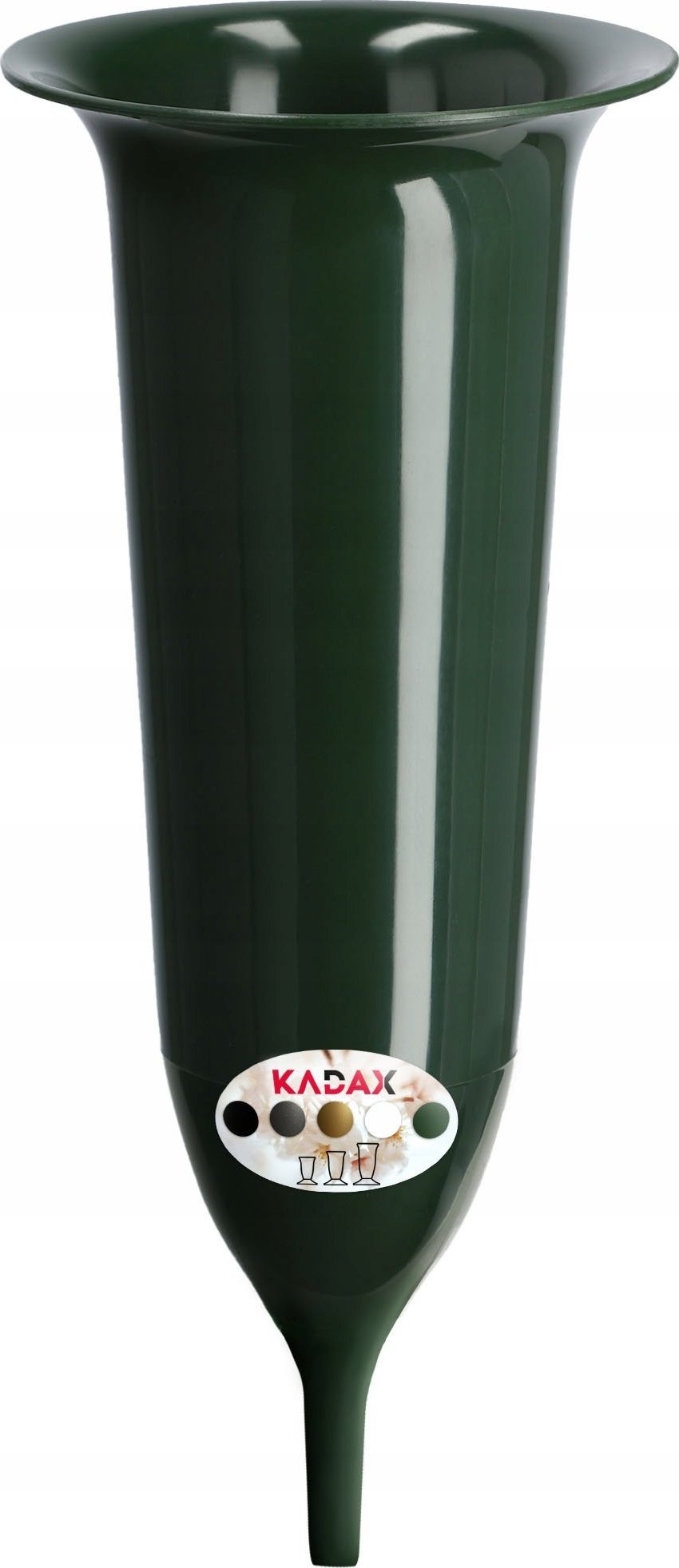 Kadax Flakon Na cmentarz Wbijany Nagrobek Zielony 23cm