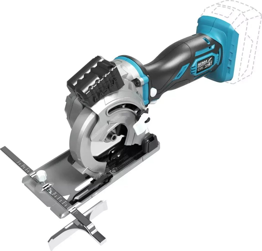 Pilarka tarczowa Dedra MINI PILARKA RĘCZNA AKUMULATOROWA 18V DEDRA SAS+ALL DED7049 89X10MM