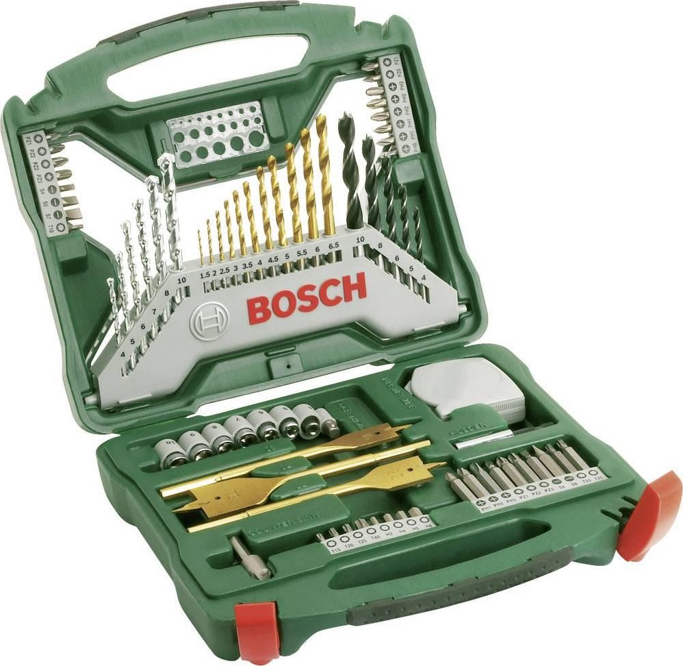 Wiertło Bosch BOSCH ZESTAW X-LINE WIERTEŁ + KOŃCÓWKI - KOMPLET 70 części B2607019329 - 2607019329