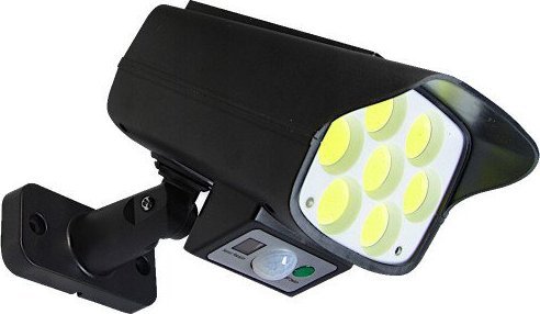 Kinkiet Masterled Lampa solarna 6 LED 12W czujnik ruchu