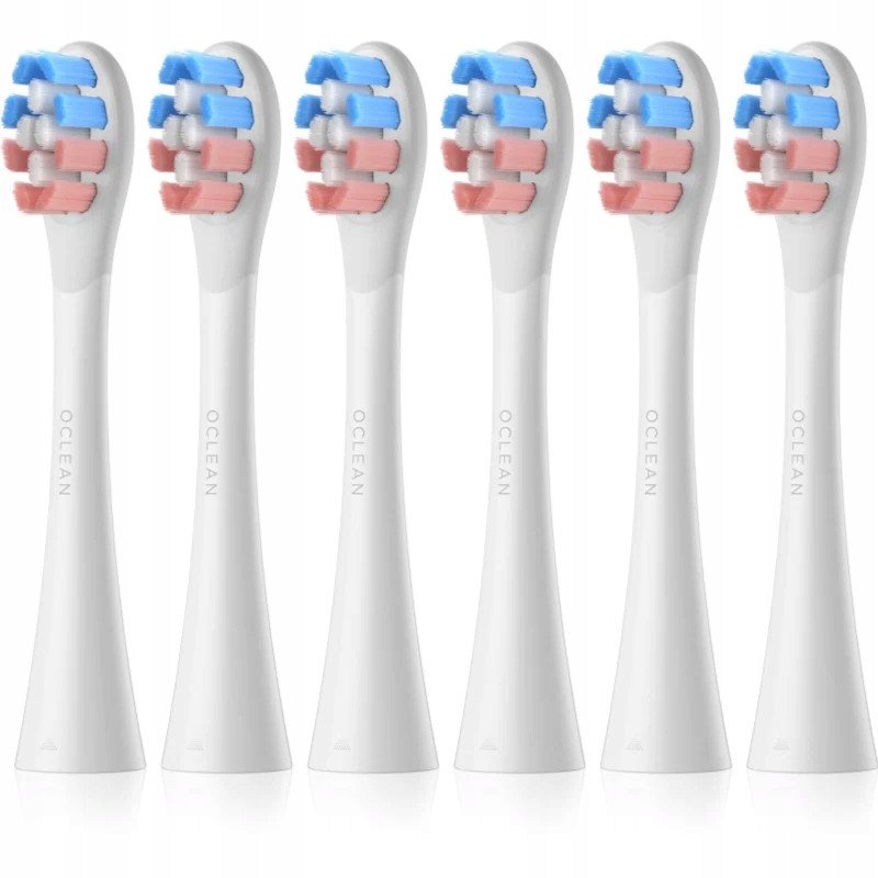 Oclean Delicate Care Brush Head 6 pcs P3K1 W06 White