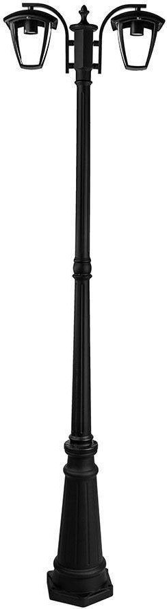 V-TAC Latarnia Ogrodowa V-TAC 2XE27 1990mm IP44 Czarny VT-739