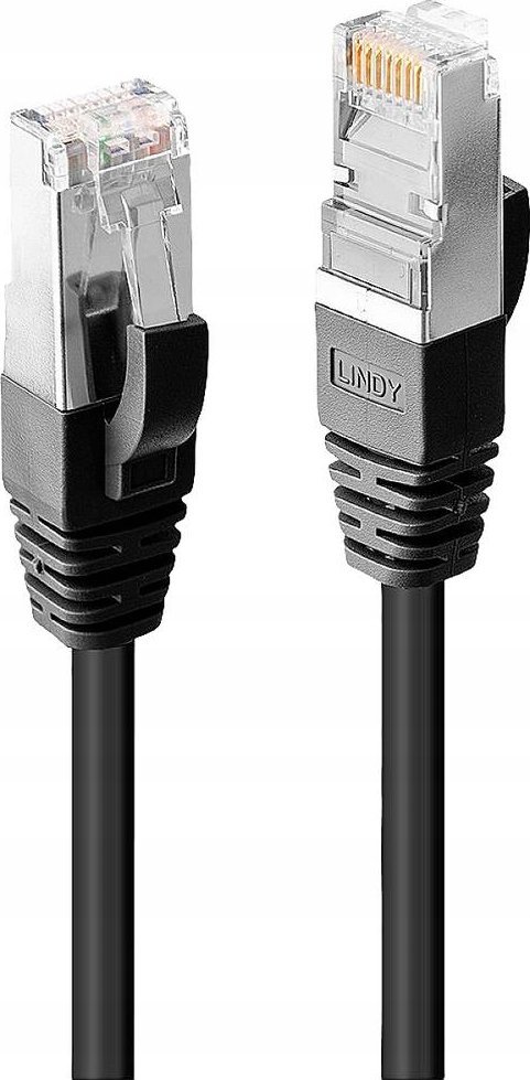 Lindy Cat.6 SSTP / S/FTP PIMF Premium 20.0m kabel sieciowy Czarny 20 m