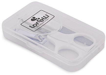 Carriwell Zestaw do pielęgnacji paznokci Lorelli 0 miesięcy+ biały