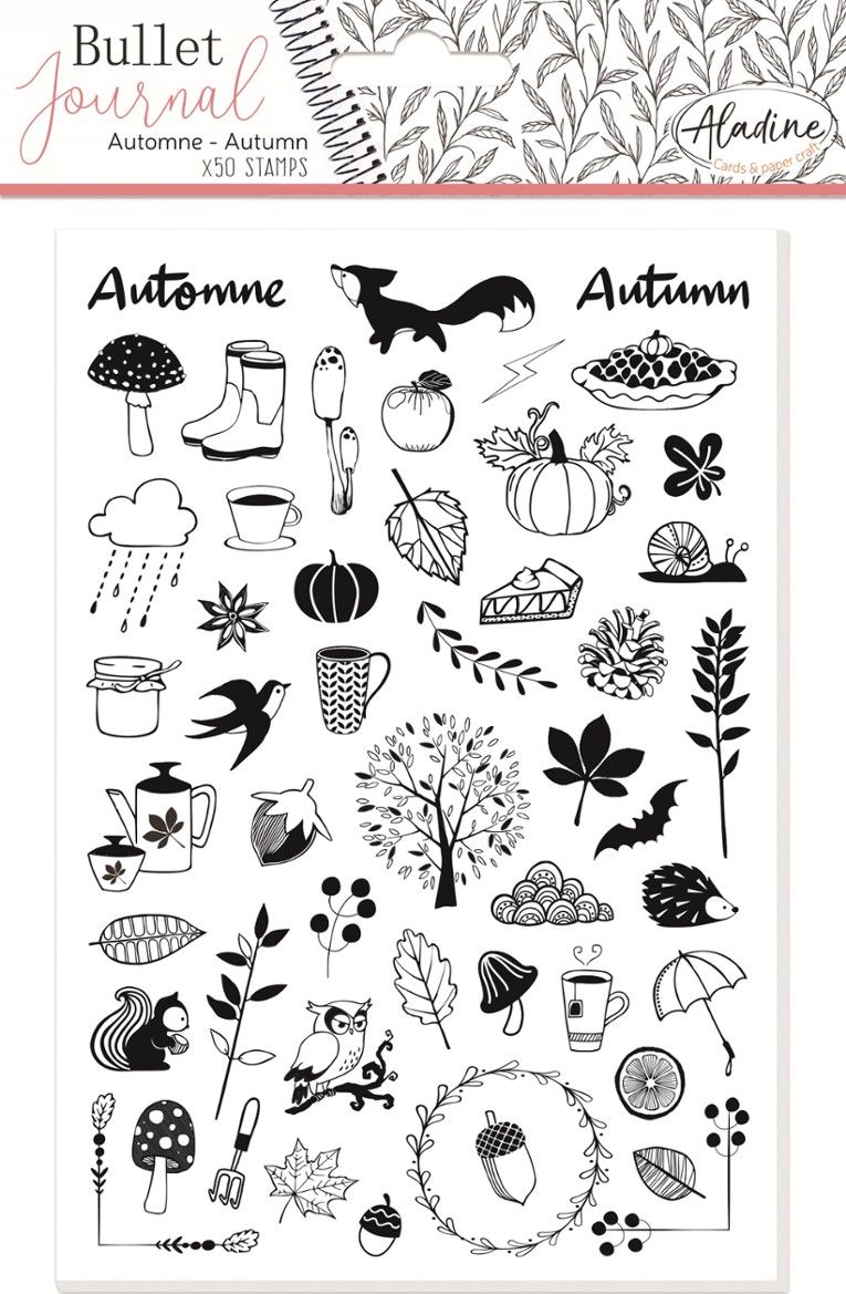 Aladine Stempelki w Arkuszu Jesień