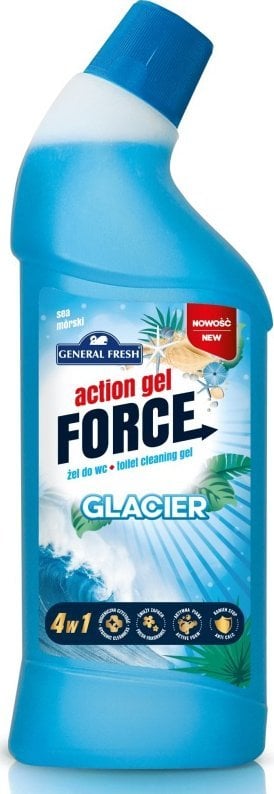 FORCE Żel do WC Action Gel Force 1L morze