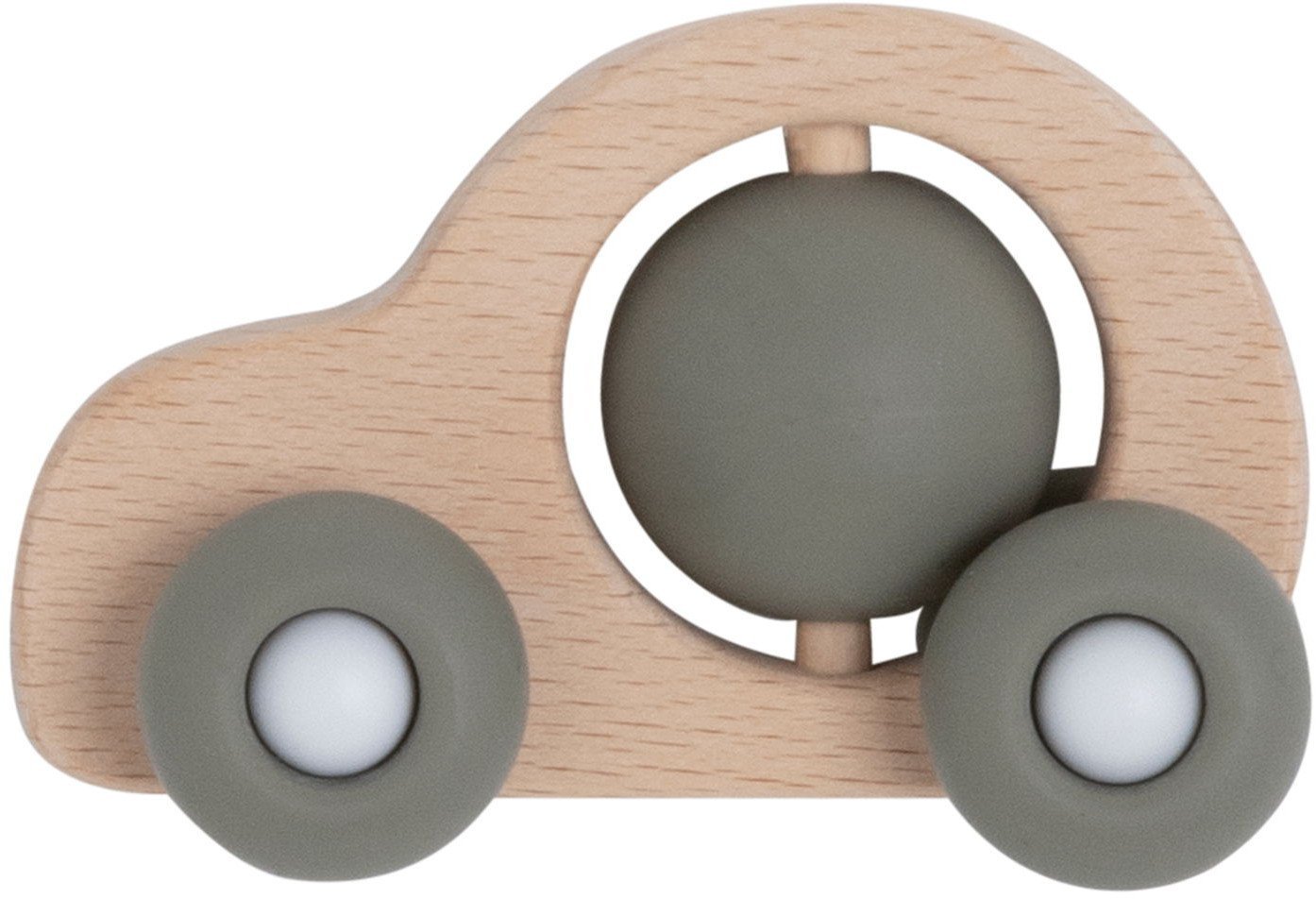 Green Cell Baby's only wooden toy car 0+ Urban green BO-860.853.125.50