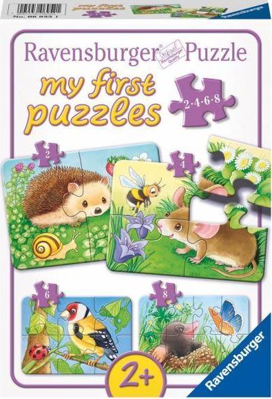 Ravensburger Puzzle zestaw Słodcy mieszkańcy
