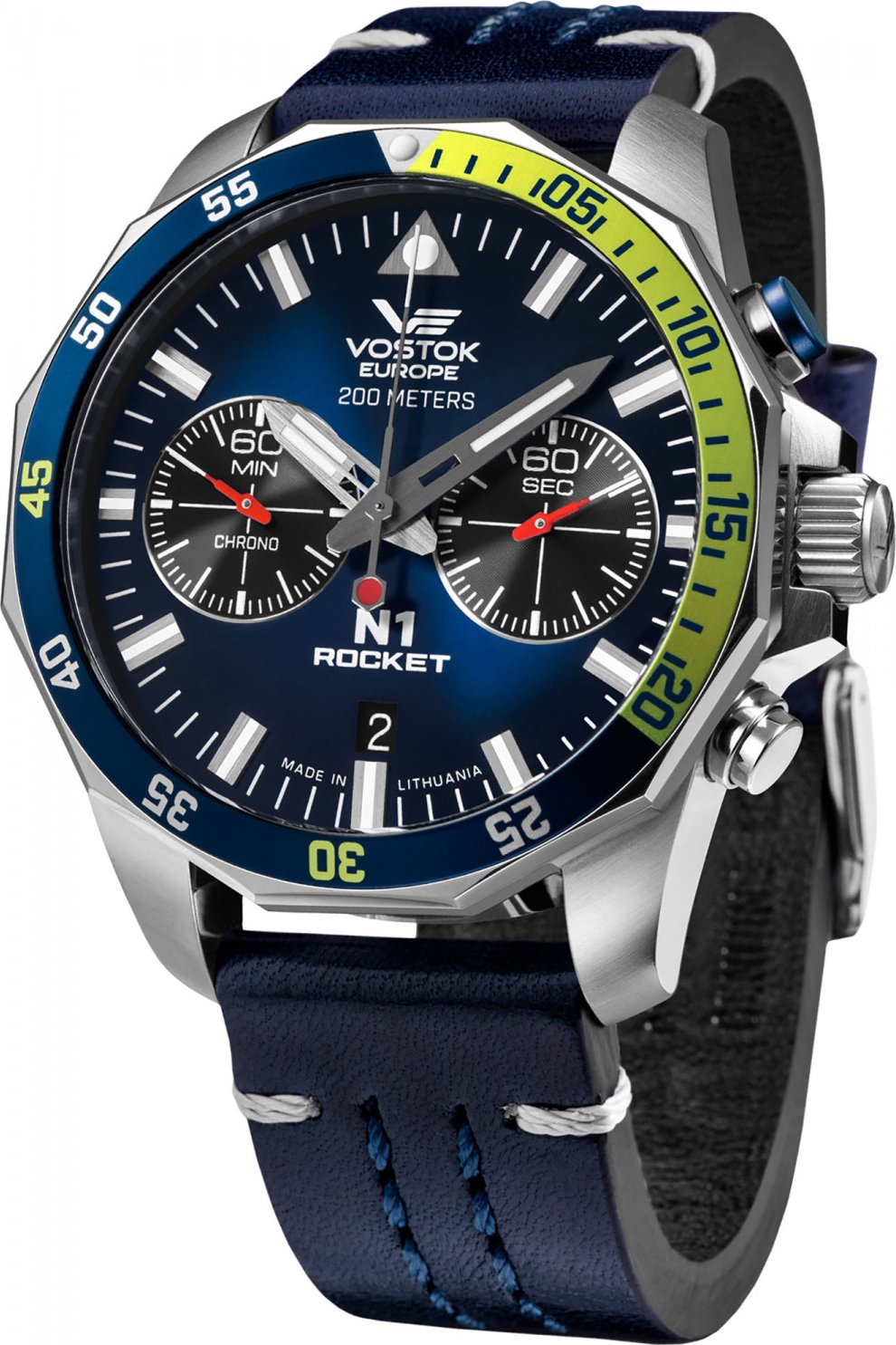 Zegarek Vostok Europe Zegarek męski Vostok Europe 6S21-225A708 niebieski