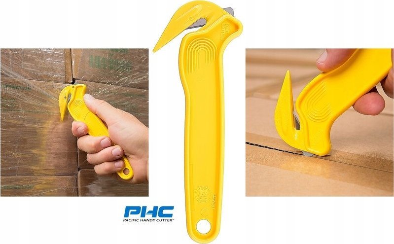 Dedra Nóż bezpieczny PHC DFC364 żółty