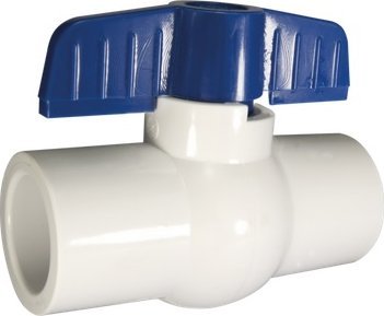 IDMAR Zawór kulowy PVC 1/2" system klejony - zimna woda PVCZKKW015XKW015.301