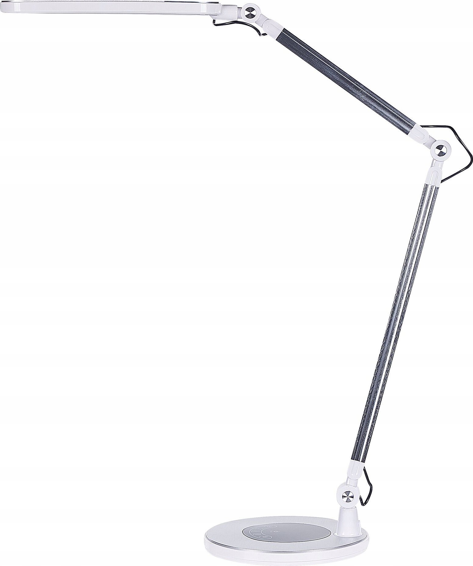 Lampka biurkowa Beliani srebrna (378910 Bel)