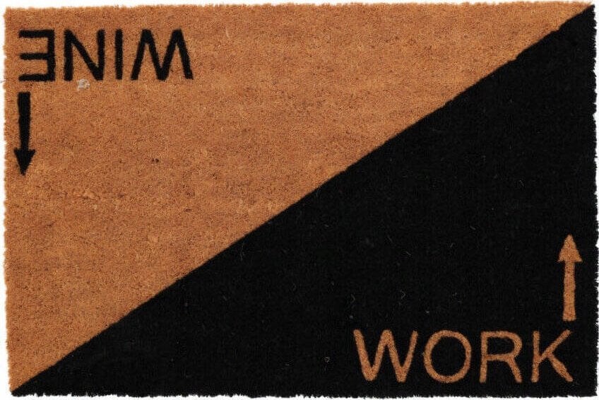 Wycieraczka z włókna kokosowego, 59 x 39 cm